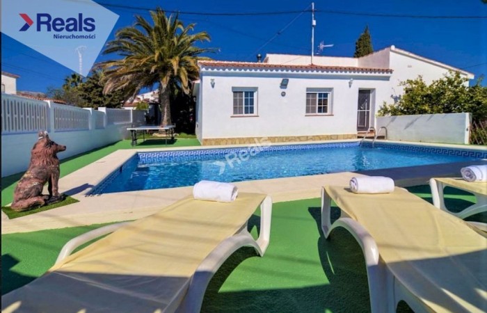 costa blanca, COSTA BLANCA, Śródziemnomorska willa z prywatnym basenem w Calpe