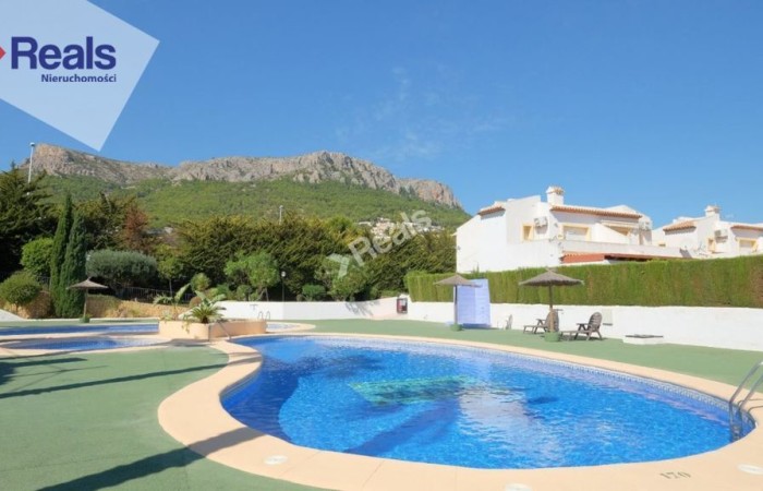 costa blanca, COSTA BLANCA, BUNGALOW W CALPE ZE WSPÓLNYM BASENEM