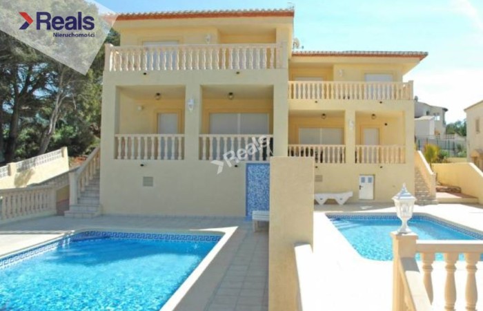costa blanca, alicante, COSTA BLANCA, ALICANTE, Calpe-  willa z  basenem.