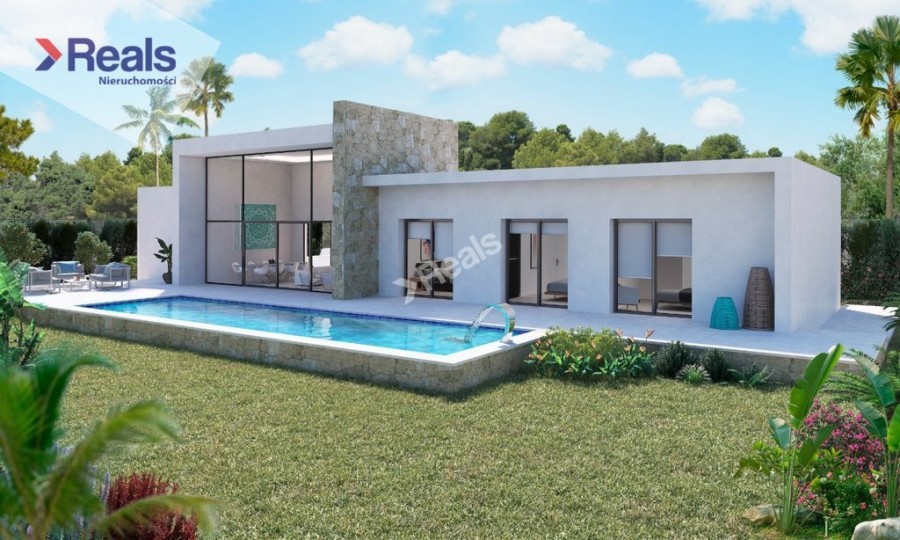 COSTA BLANCA, ALICANTE, Minimalistyczna willa w elitarnym miejscu, Benissa