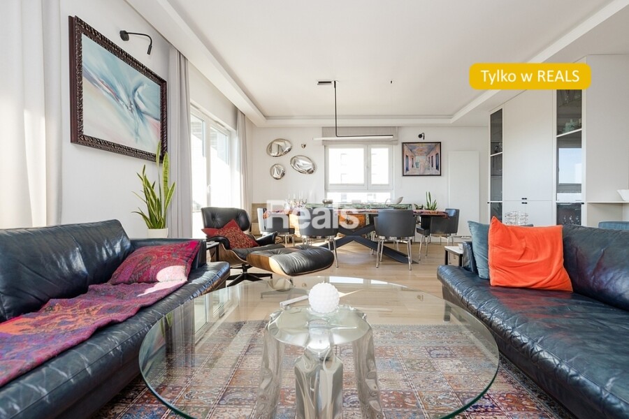 WARSZAWA, Nałęczowska, Apartament - ideał z tarasem i super widokiem